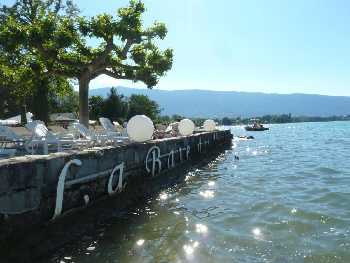 La Baie Des Voiles 3 Chambres 4 A 6 Personnes Au Bord Du Lac Plage Privee 뒤엥 외부 사진