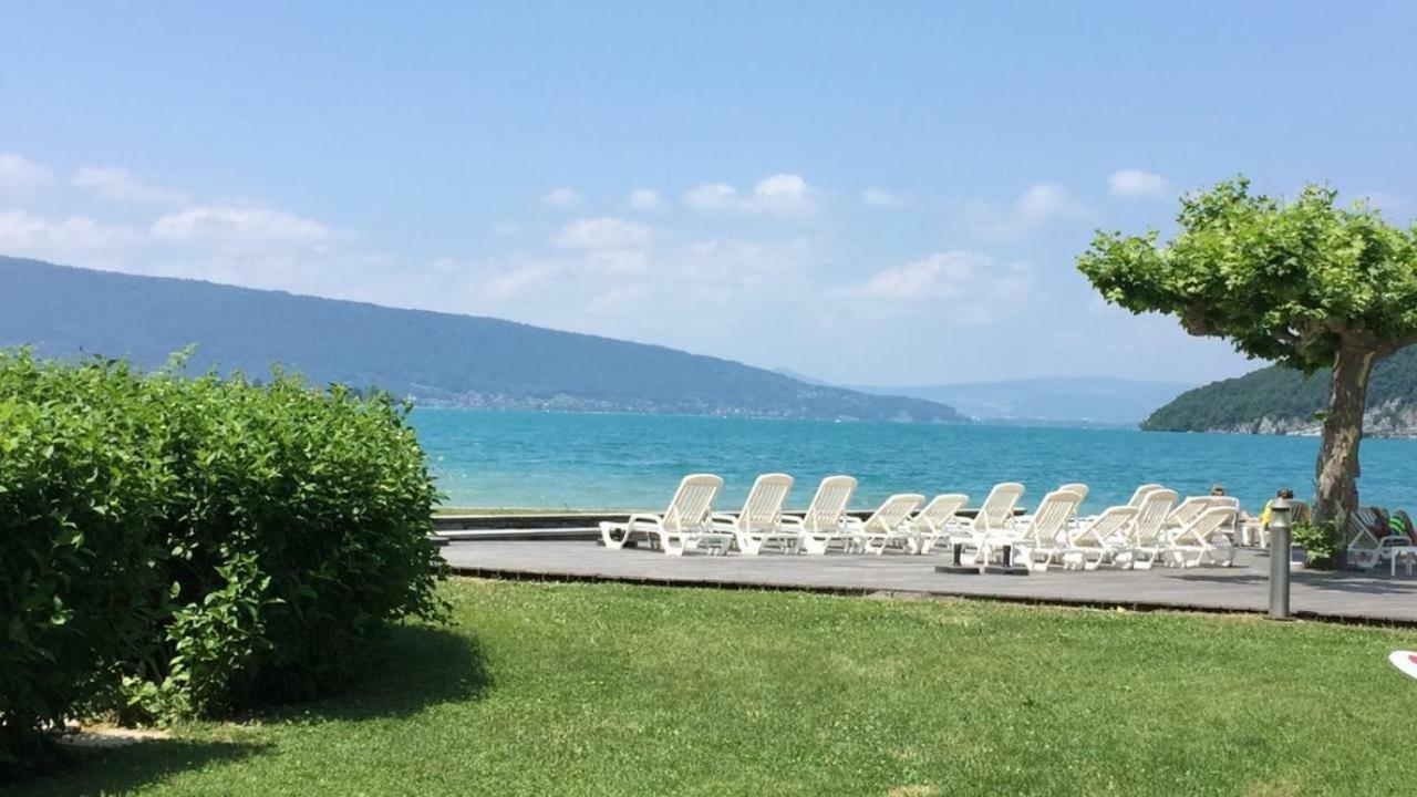 La Baie Des Voiles 3 Chambres 4 A 6 Personnes Au Bord Du Lac Plage Privee 뒤엥 외부 사진